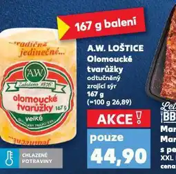 Kaufland Olomoucké tvarůžky nabídka