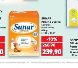 Kaufland Sunar mléčná výživa nabídka