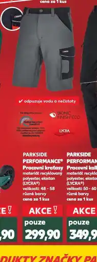 Kaufland Pracovní kraťasy nabídka