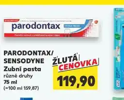 Kaufland Sensodyne zubní pasta nabídka