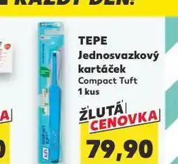 Kaufland Tepe jednosvazkový kartáček nabídka