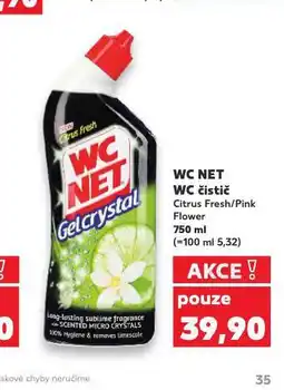 Kaufland Wc net wc čistič nabídka