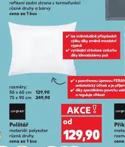 Kaufland Polštář 50 x 60 cm nabídka