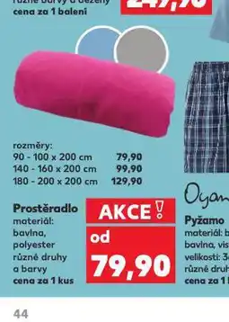 Kaufland Napínací prostěradlo 140-160 x 200 cm nabídka