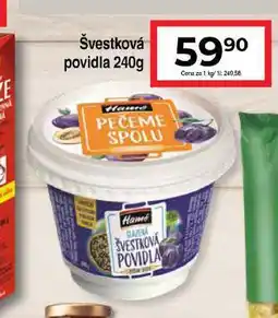 Hruška Švestková povidla nabídka
