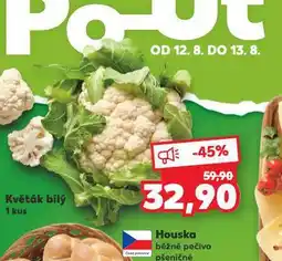 Kaufland Květák bílý nabídka