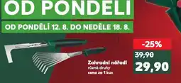 Kaufland Zahradní nářadí nabídka