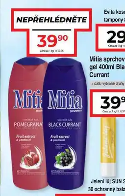Hruška Mitia sprchový gel nabídka