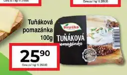 Hruška Tuňáková pomazánka nabídka