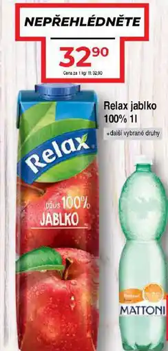 Hruška Relax nabídka