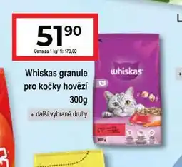 Hruška Whiskas granule pro kočky nabídka