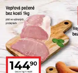 Hruška Vepřová pečeně bez kosti nabídka