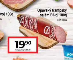 Hruška Opavský trampský salám nabídka
