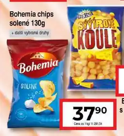Hruška Bohemia chips nabídka