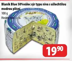Blaník Blue 50%válec sýr typu niva s ušlechtilou modrou plísní