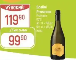 Globus Scalini Prosecco nabídka