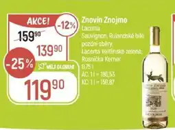 Globus Znovín Znojmo nabídka