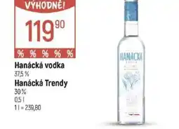 Globus Hanácká vodka nabídka