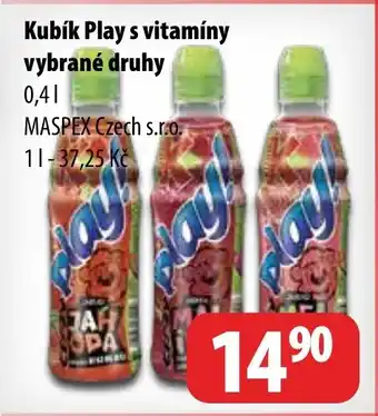 Partner Maloobchodní síť Kubík Play s vitamíny vybrané druhy nabídka