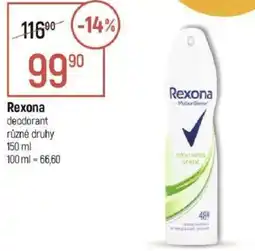 Globus Rexona deodorant nabídka