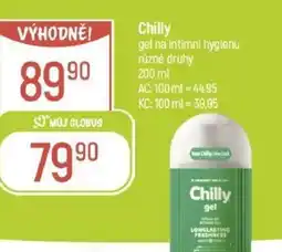 Globus Chilly gel na intimni hygienu nabídka