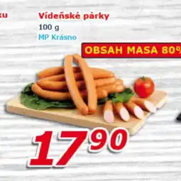 ESO MARKET Vídeňské párky nabídka