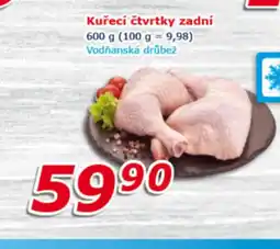 ESO MARKET Kuřecí čtvrtky zadní nabídka
