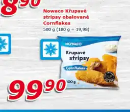 Nowaco Křupavé stripsy obalované Cornflakes