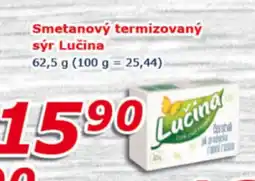 ESO MARKET Smetanový termizovaný sýr Lučina nabídka