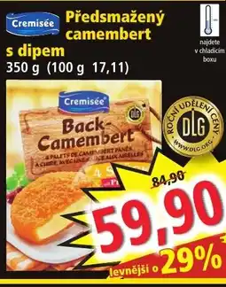 Norma Předsmažený camembert nabídka