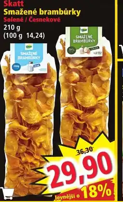 Norma Skatt Smažené brambůrky nabídka