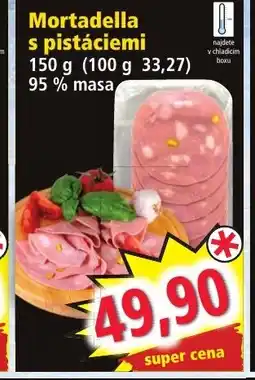 Mortadella s pistáciemi