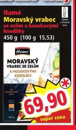 Norma Hamé Moravský vrabec nabídka