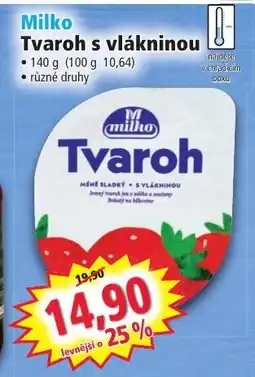 Norma Milko Tvaroh s vlákninou nabídka