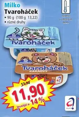 Norma Milko Tvaroháček nabídka