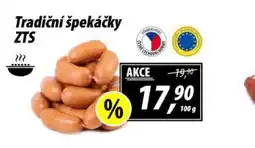 ZEMAN Tradiční špekáčky nabídka