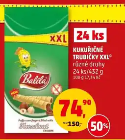 Penny Market KUKUŘIČNÉ TRUBIČKY XXL nabídka