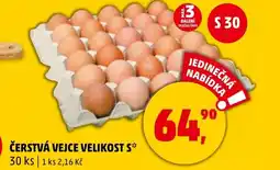 Penny Market ČERSTVÁ VEJCE VELIKOST S* nabídka