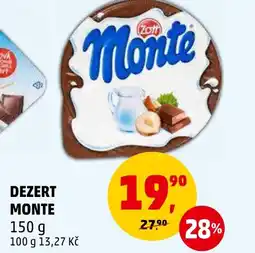 Penny Market DEZERT MONTE nabídka
