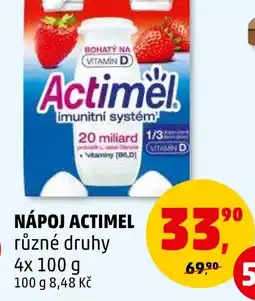 Penny Market NÁPOJ ACTIMEL nabídka
