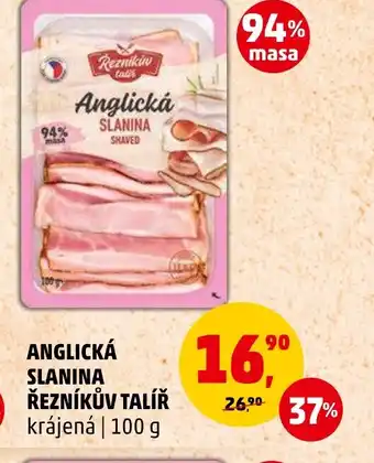 Penny Market ANGLICKÁ SLANINA ŘEZNÍKŮV TALÍŘ nabídka