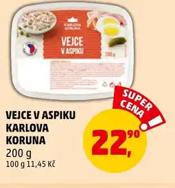 Penny Market VEJCE V ASPIKU KARLOVA KORUNA nabídka