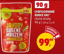 Penny Market LYOFILIZOVANÉ OVOCE XXL nabídka