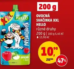 Penny Market OVOCNÁ SVAČINKA XXL HELLO nabídka