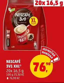Penny Market NESCAFÉ 3V1 XXL nabídka