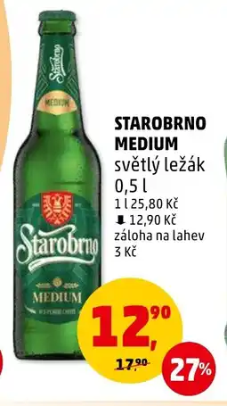 Penny Market STAROBRNO MEDIUM 0.5L nabídka