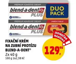 Penny Market FIXAČNÍ KRÉM NA ZUBNÍ PROTÉZU BLEND-A-DENT nabídka