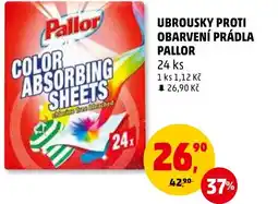 Penny Market UBROUSKY PROTI OBARVENÍ PRÁDLA PALLOR nabídka