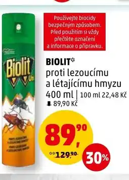 Penny Market BIOLIT nabídka