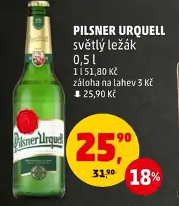 Penny Market PILSNER URQUELL 0.5L nabídka